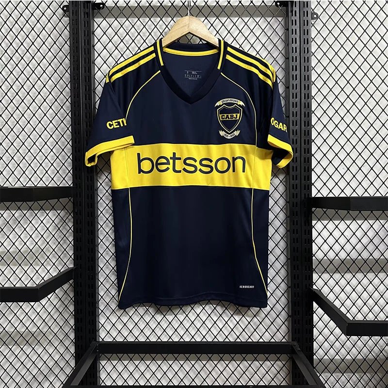 Unbranded Football Jerseys Short-Sleeve Club and National Team Designs — 2526 Boca Home Stadium