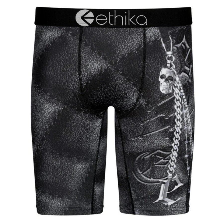 Ethika Underwear Printed Boxer Briefs — bone chain
