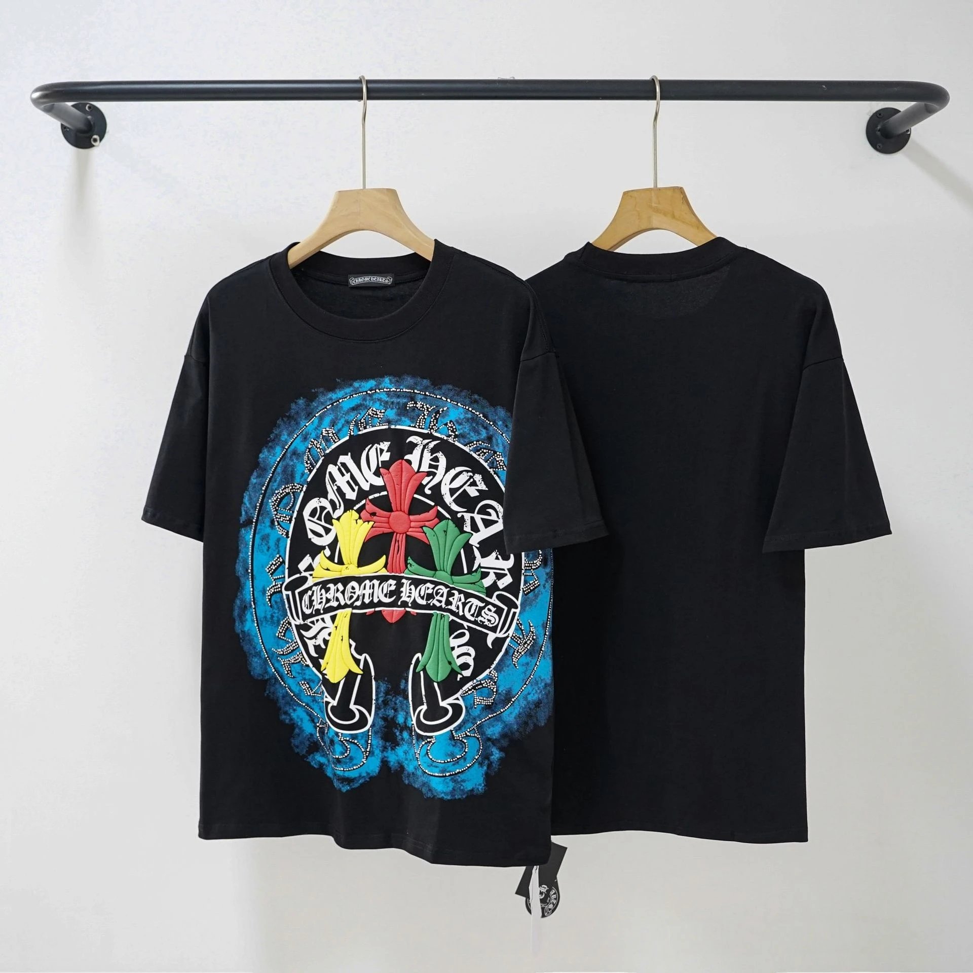 Chrome Hearts T-Shirts Oversized graphic pocket T-shirt — 37