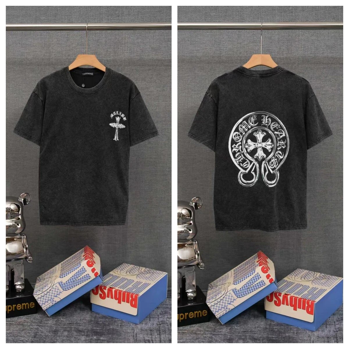 Chrome Hearts T-Shirts Cross Graphic — 1
