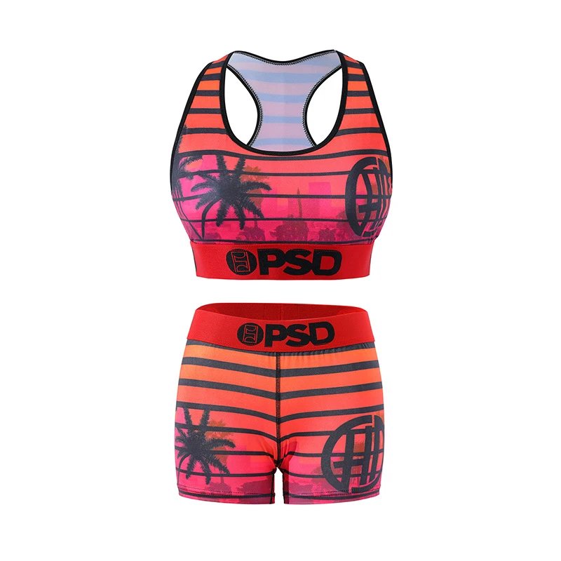Ethika Matching Sets Girls' sports bra and shorts set — 2019