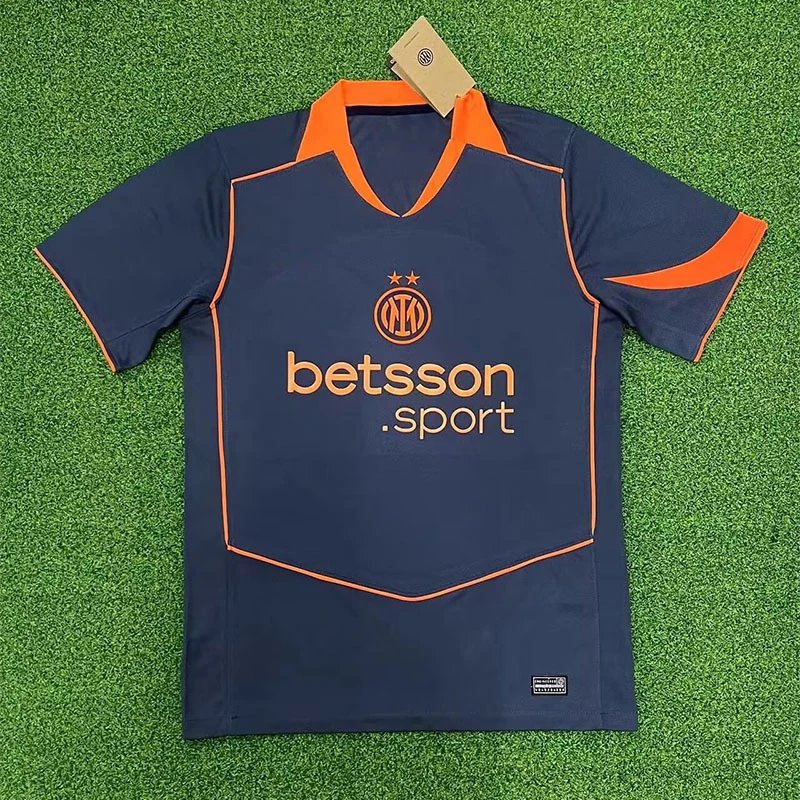 Unbranded Football Jerseys Short-Sleeve Club and National Team Designs — 2526 Inter, two away games