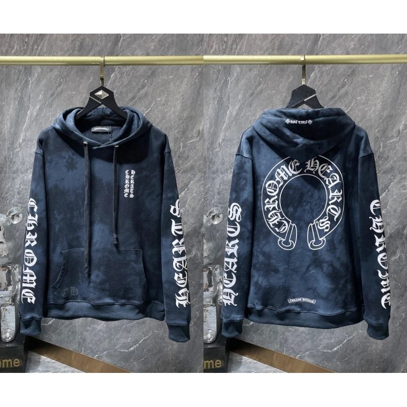 Chrome Hearts Hoodies & Sweatshirts Cross Graphic Pullover Hoodie — 8626 Black