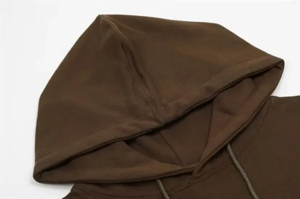 Rodeo Hoodie Brown Streetwear Graphic Hoodie - 25