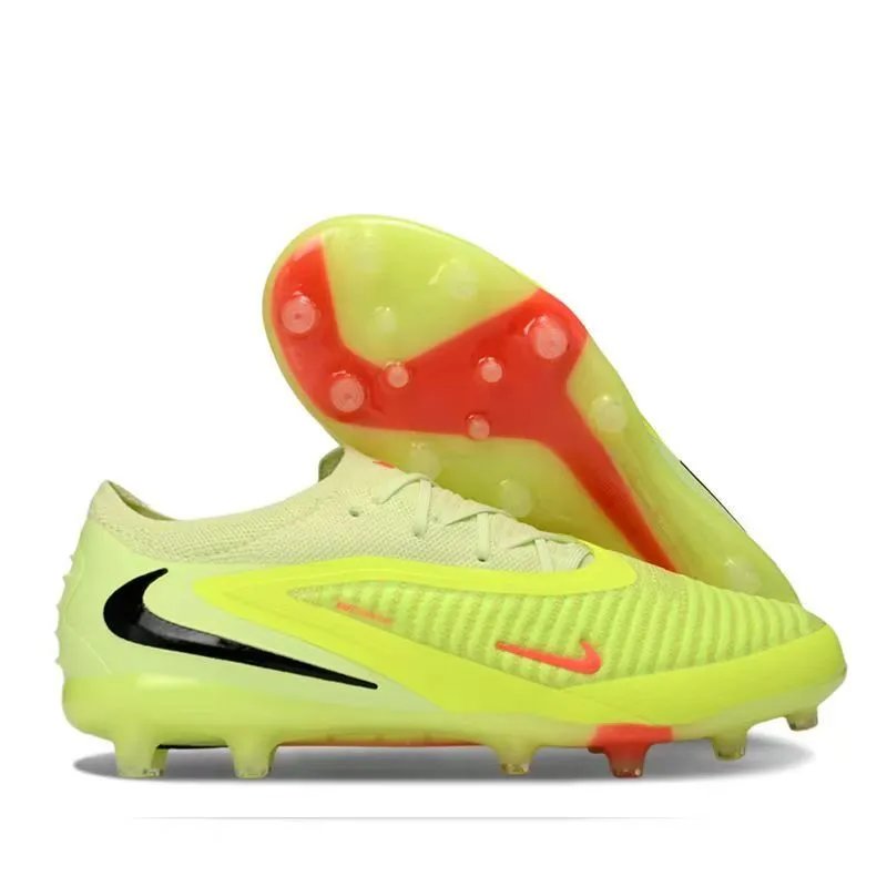 Nike Boots Low-cut firm-ground football — Fluorescent green AG