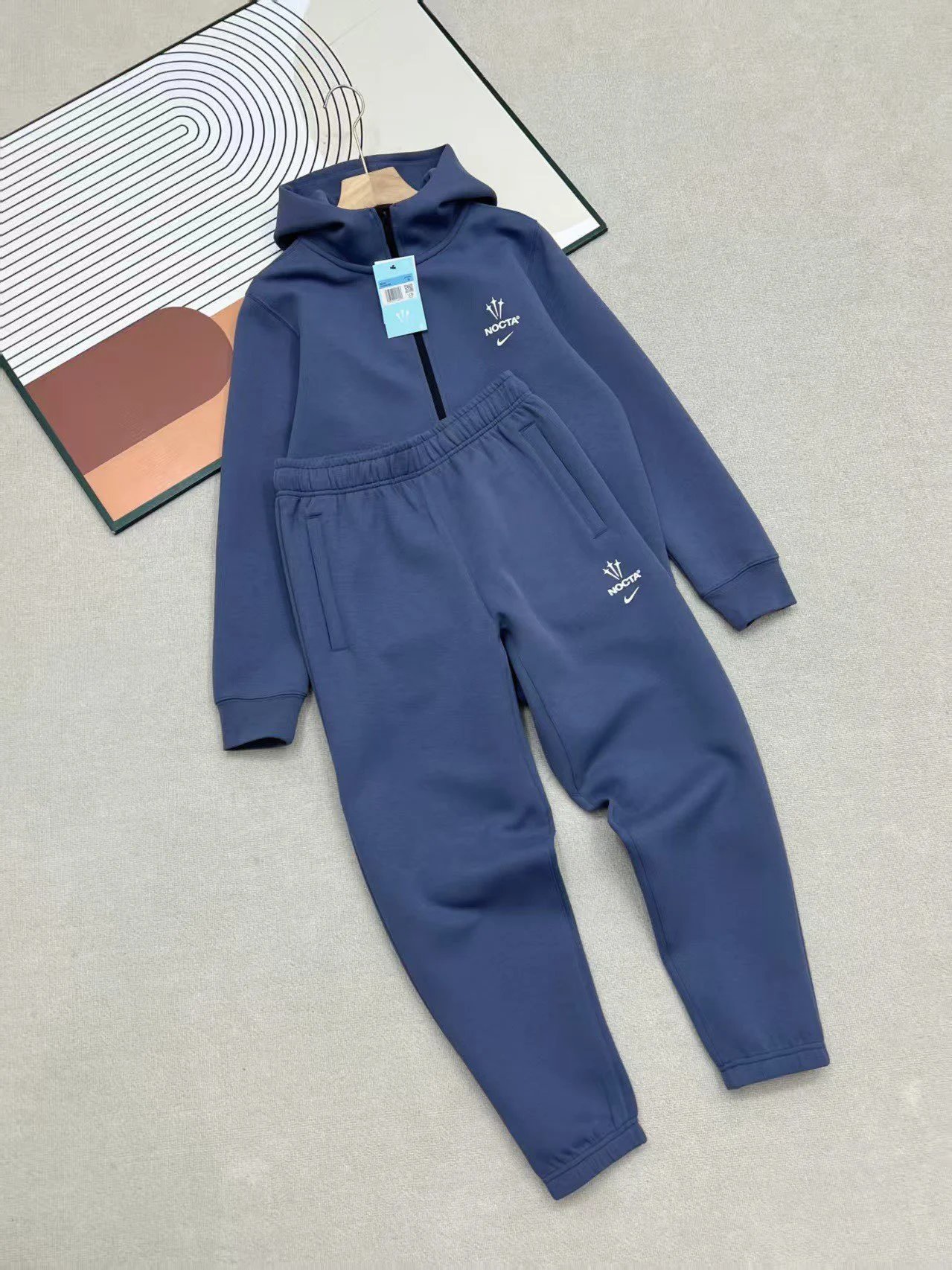 Nike Tracksuits NOCTA hooded zip-up tracksuit — 01 Blue Zip Sweat Set