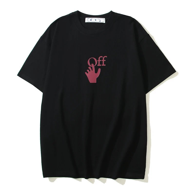 Off-White T-Shirts Logo Print — 102 black