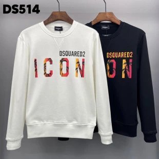 Dsquared2 Logo Print White Hoodie - 15