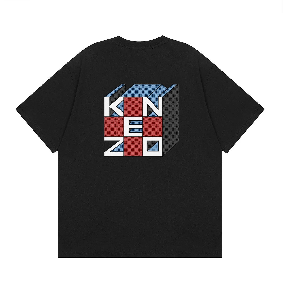 Kenzo T-Shirts Short-Sleeve Graphic Print — 144 Black
