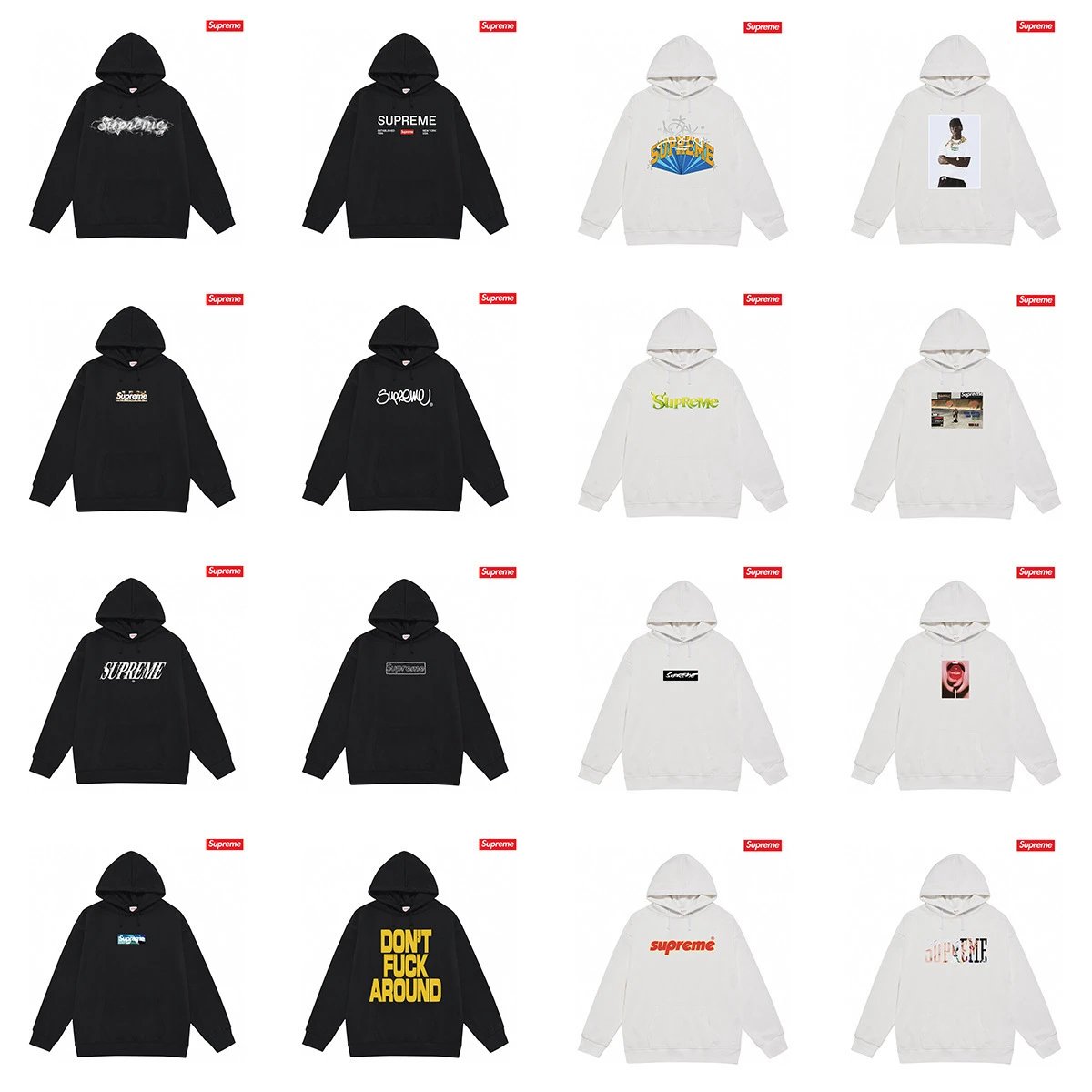Supreme Hoodies & Sweatshirts Smoke Logo Pullover Hoodie image 2