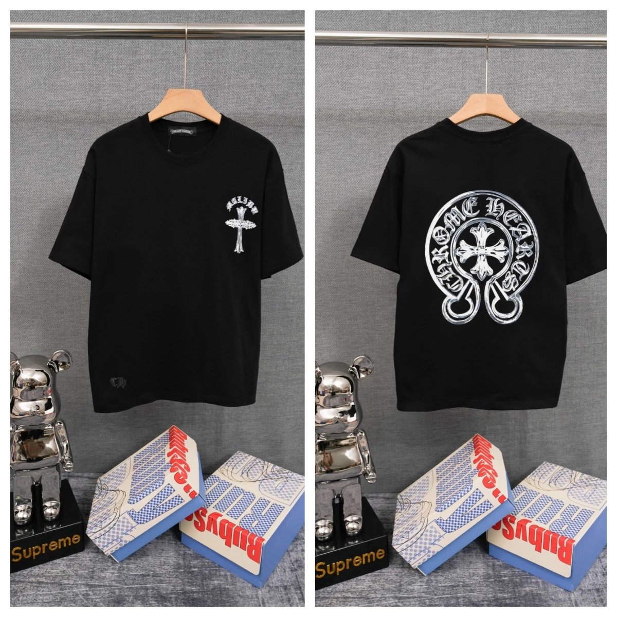 Chrome Hearts T-Shirts Cross Graphic — 12