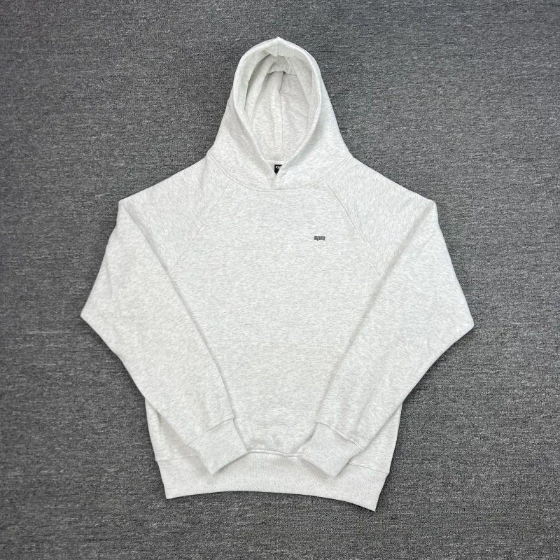 6PM Tracksuits Records Logo Hooded Tracksuit — 3002 Gray hoodie