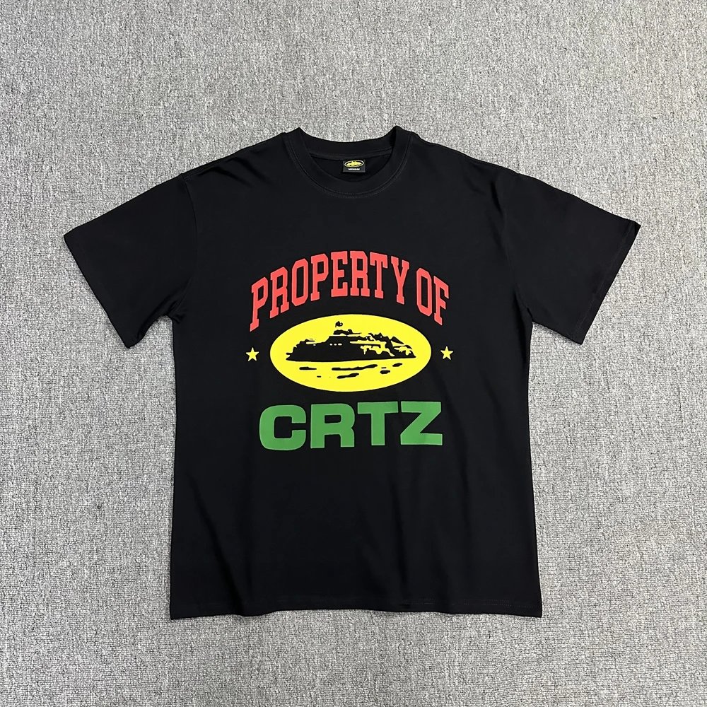 Corteiz T-Shirts Graphic Print — 3156 Black