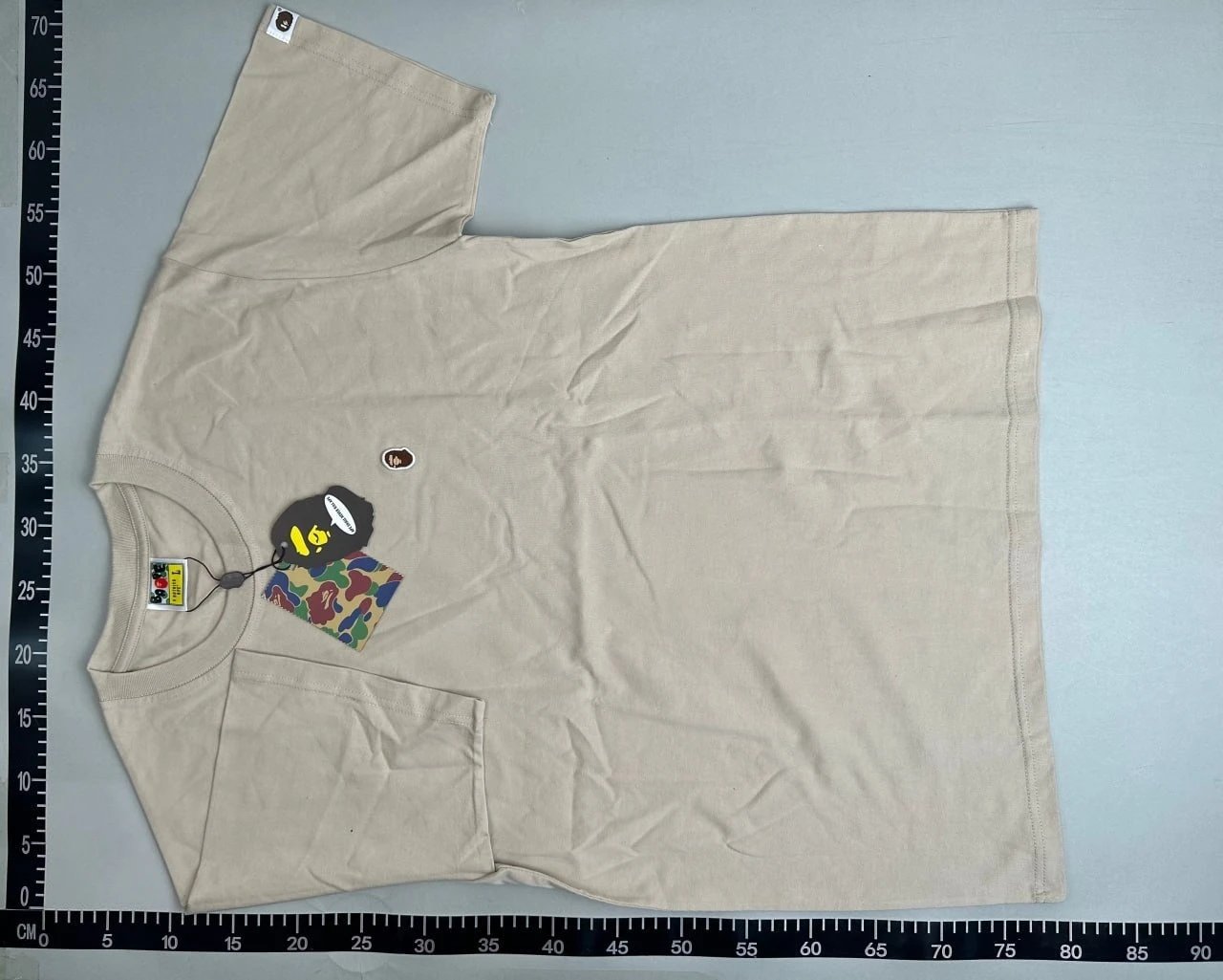 A BATHING APE T-Shirts Head Embroidered T-Shirt image 3
