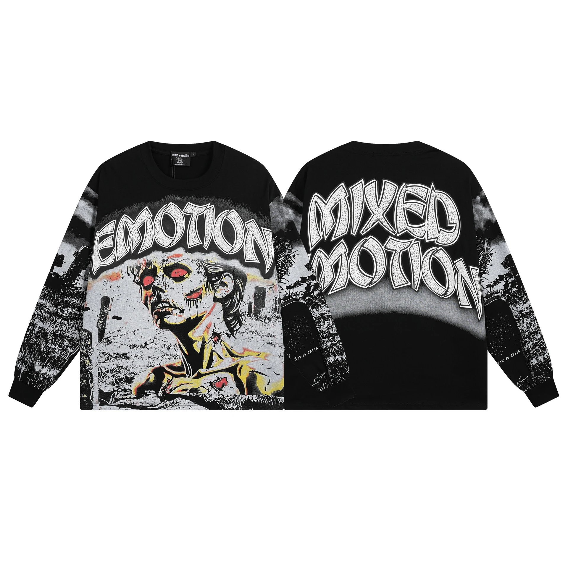 Emotion T-Shirts Graphic Print — 0075