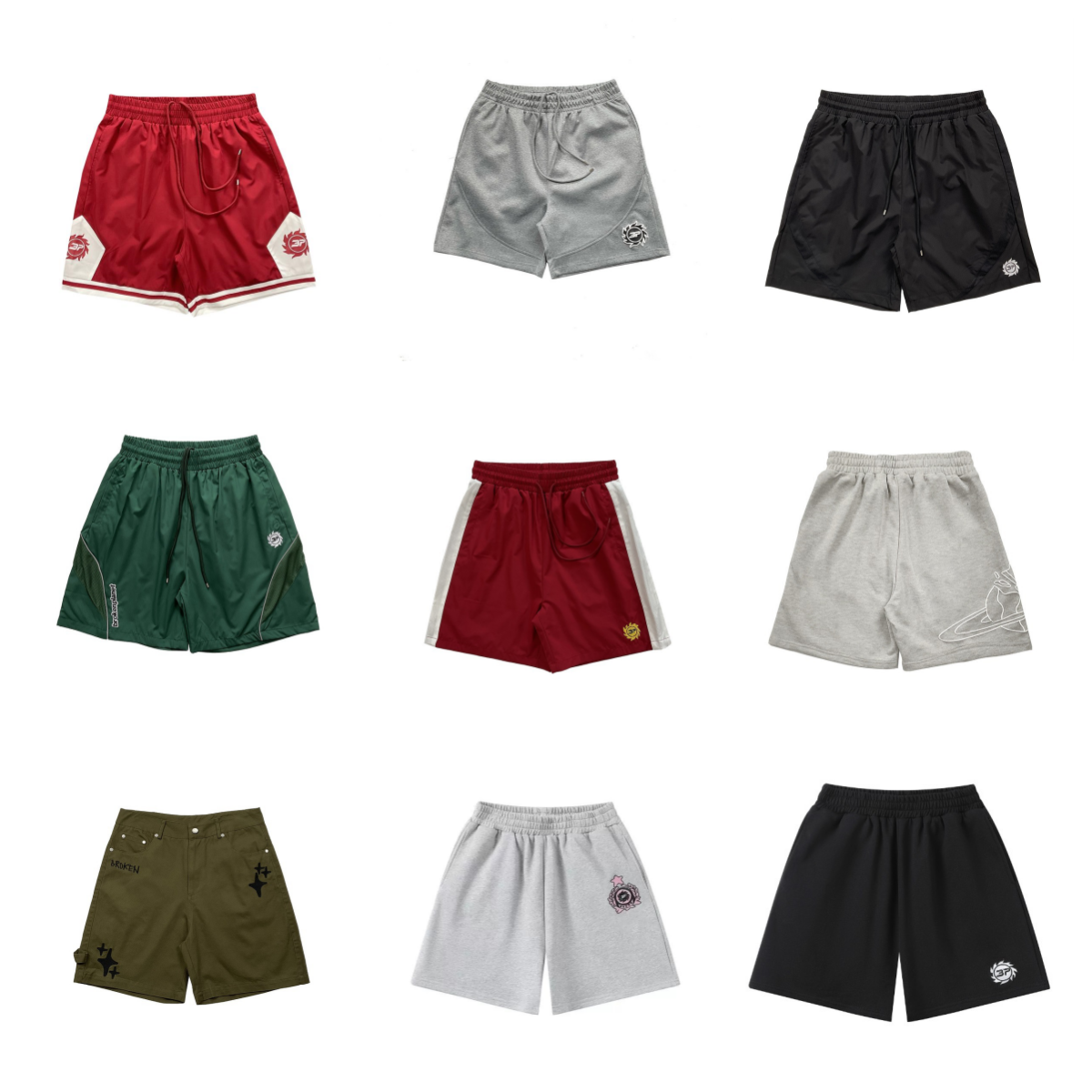 Broken Planet Work Shorts, Qui