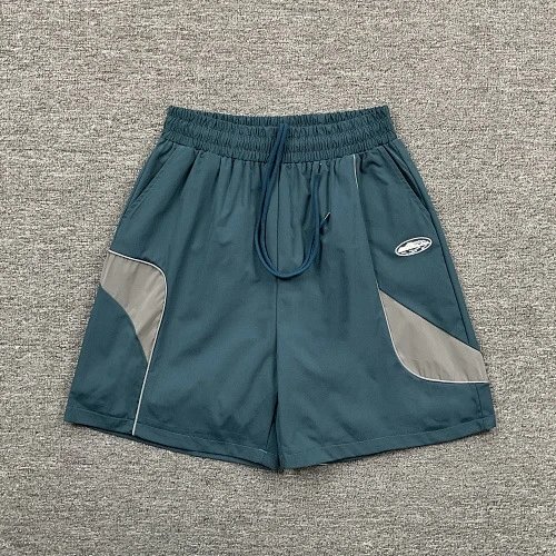 Corteiz Shorts Drawstring athletic — Blue 3257#