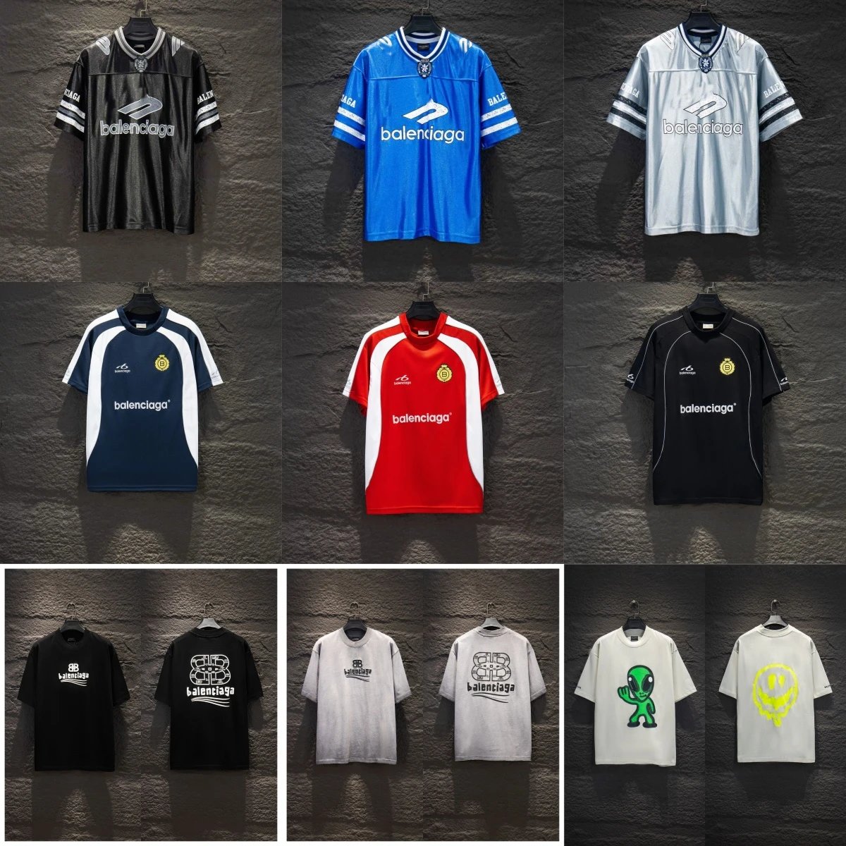Balenciaga Black Short Sleeve T-Shirt