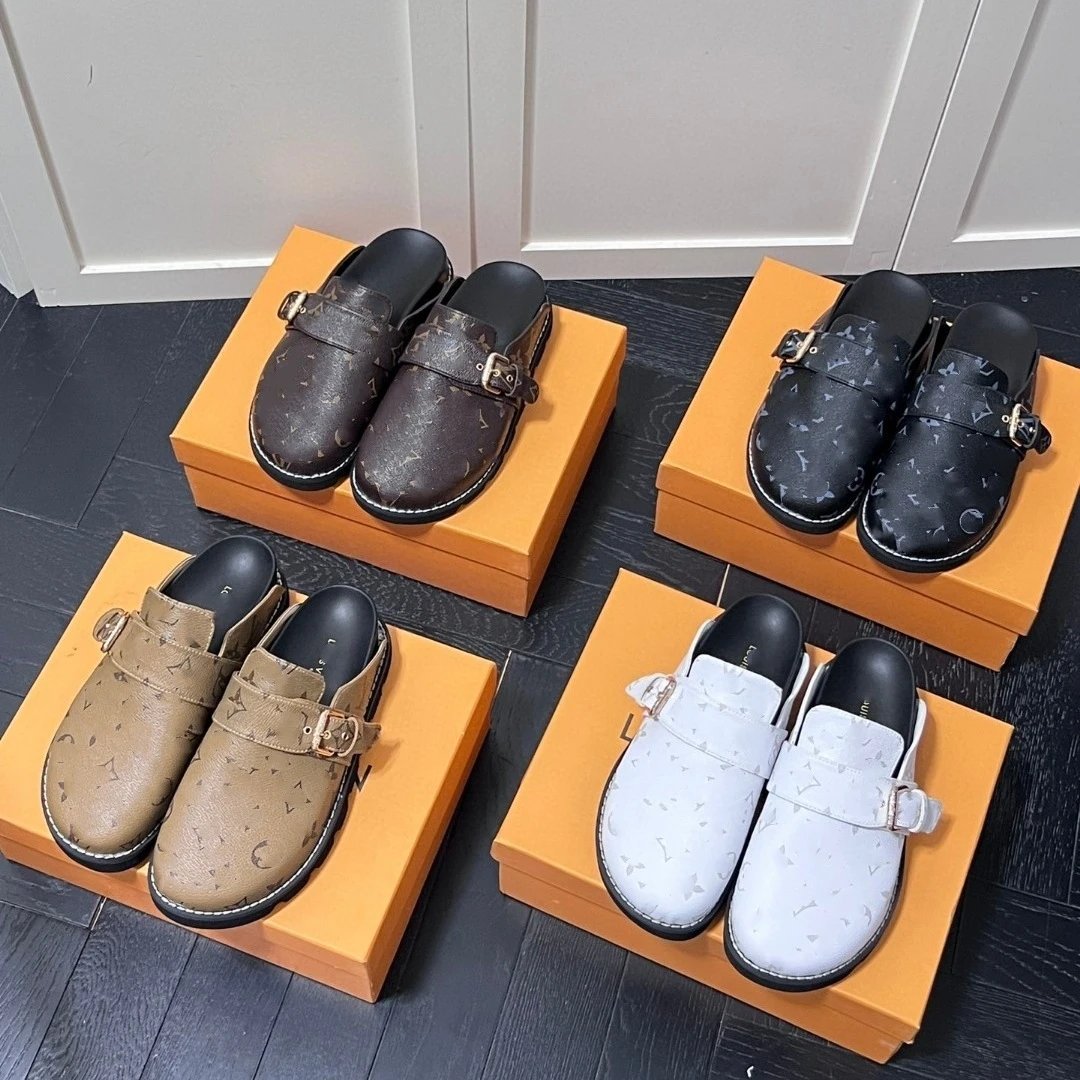 Louis Vuitton Monogram Puffer Slide Black Slippers - 19