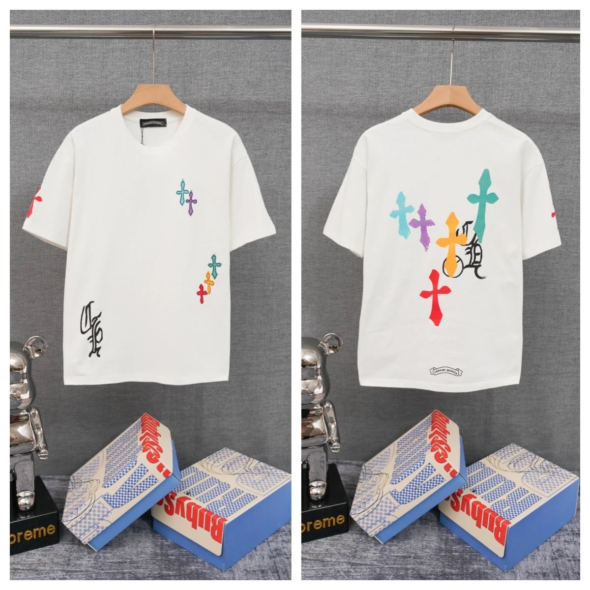 Chrome Hearts T-Shirts Cross Graphic — 25