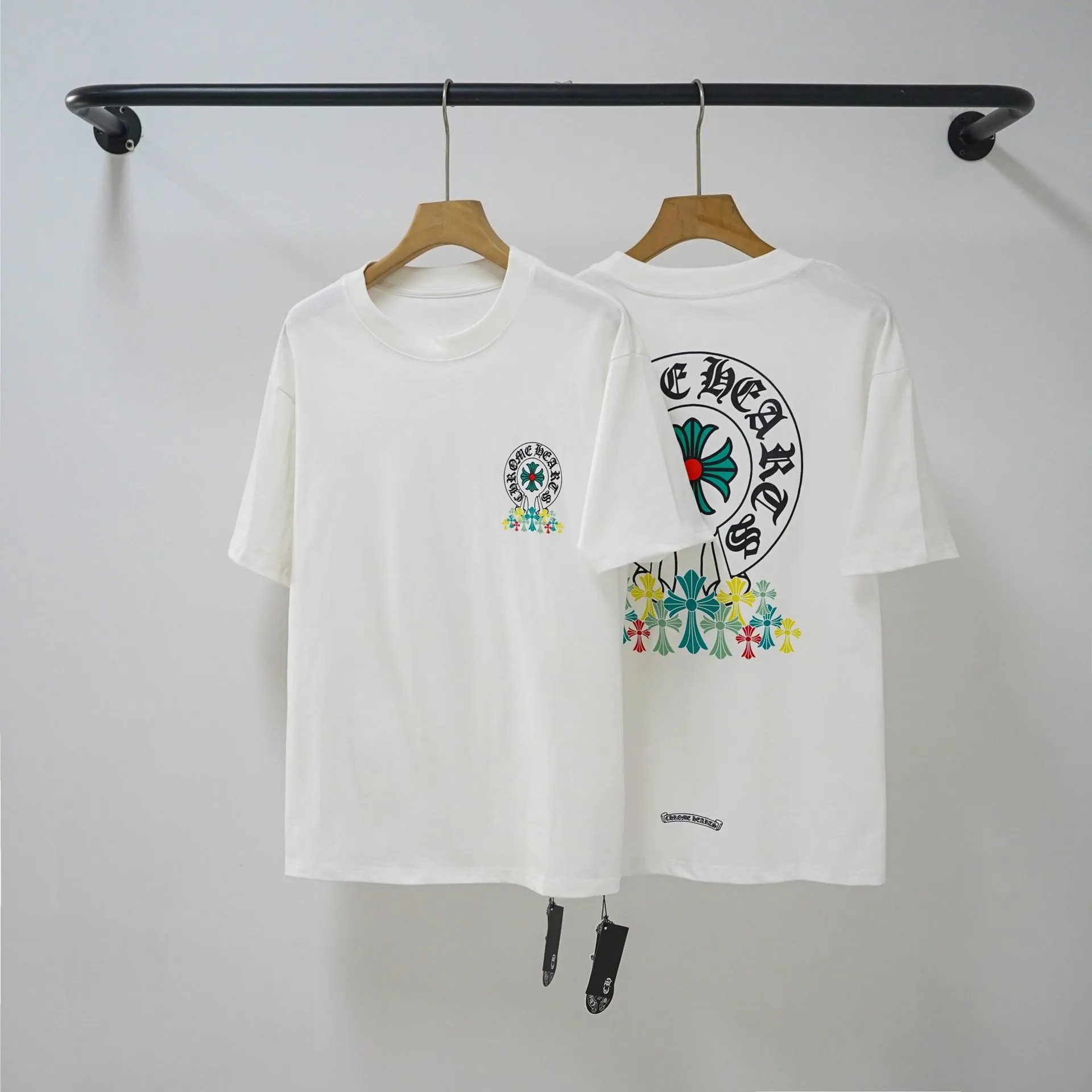 Chrome Hearts T-Shirts Oversized graphic pocket T-shirt — 5