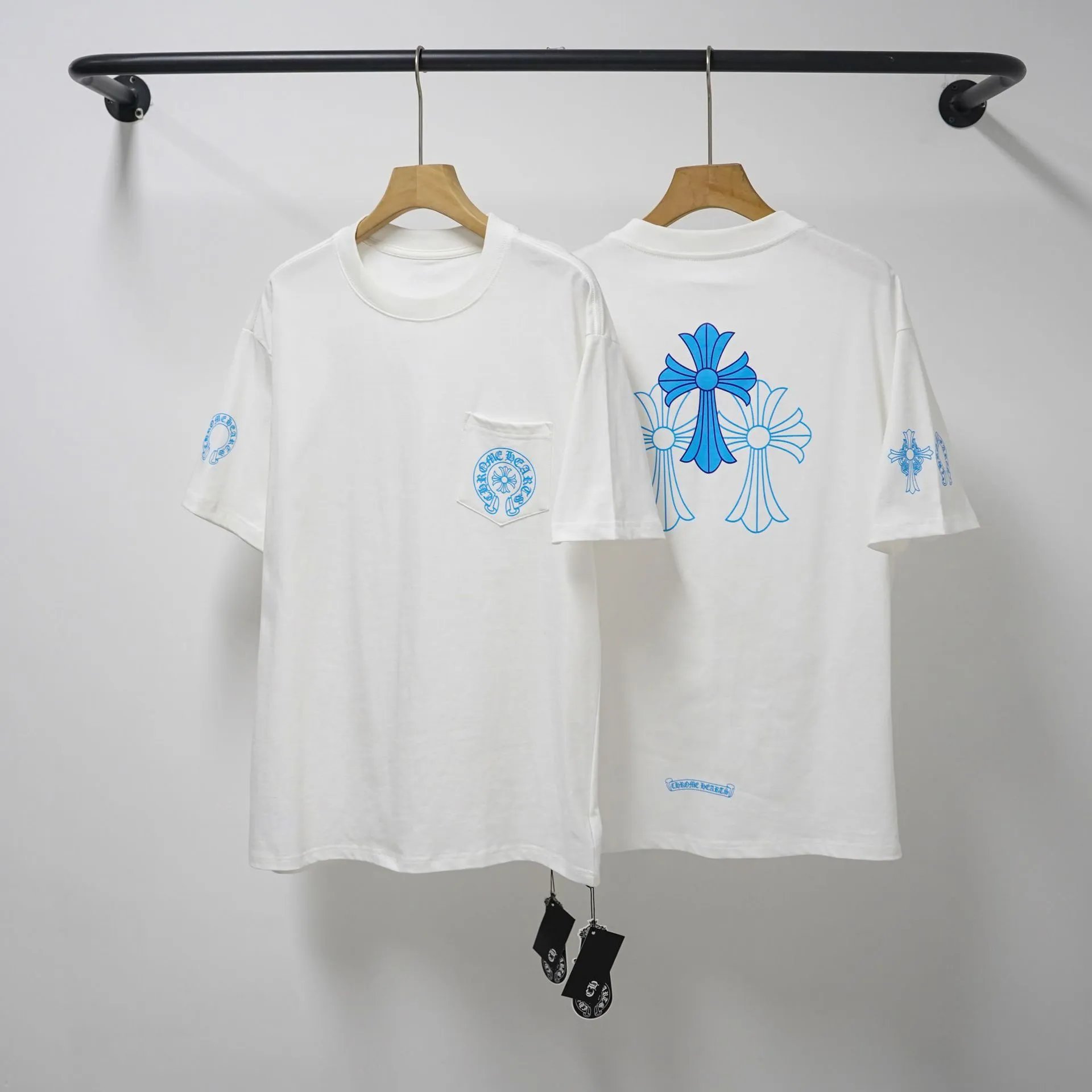 Chrome Hearts T-Shirts Oversized graphic pocket T-shirt — 9