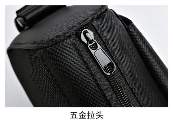 Off-White Arrow Logo Crossbody Bag Black - 9