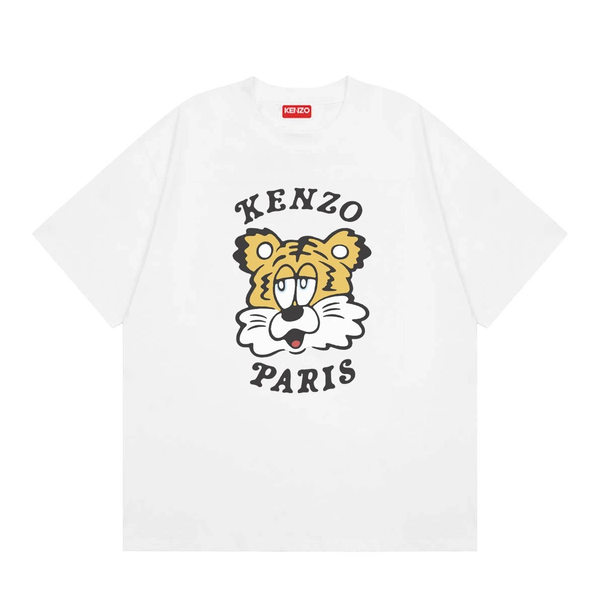 Kenzo T-Shirts Short-Sleeve Graphic Print — 149 white