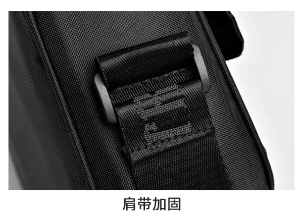 Off-White Arrow Logo Crossbody Bag Black - 10
