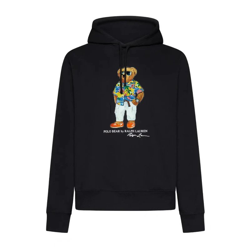 Ralph Lauren Hoodies & Sweatshirts Polo Bear Graphic Hoodie — 42 black