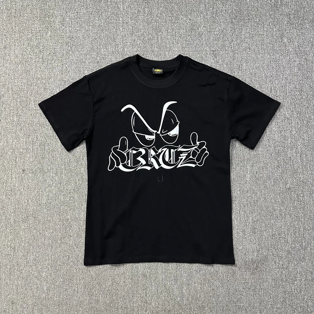 Corteiz T-Shirts Graphic Print — 3165 Black