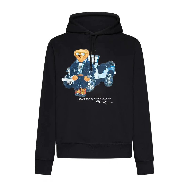 Ralph Lauren Hoodies & Sweatshirts Polo Bear Graphic Hoodie — 44 black