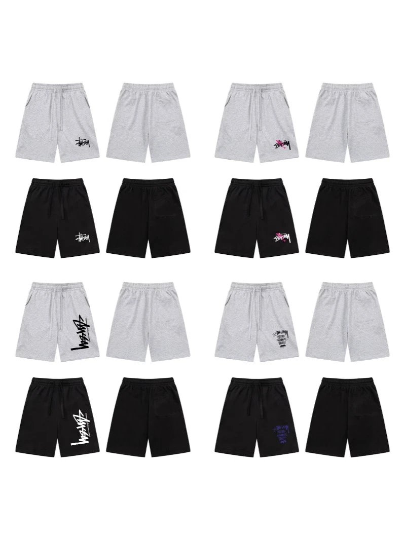 Stussy Embroidered Print Cotto