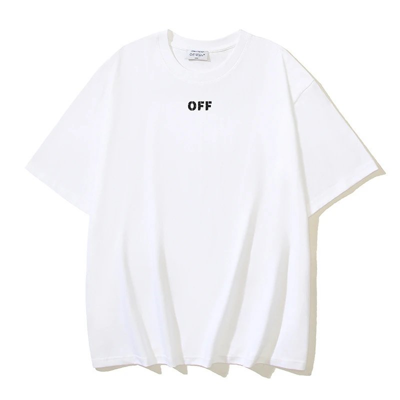 Off-White T-Shirts Logo Print — 1089 white