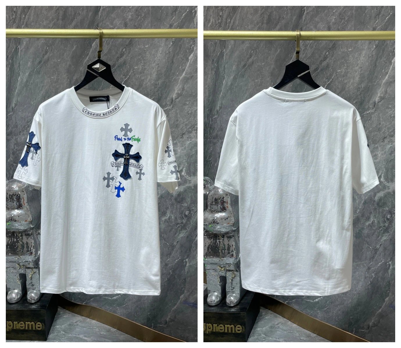 Chrome Hearts T-Shirts KLX09 graphic short-sleeve — 26