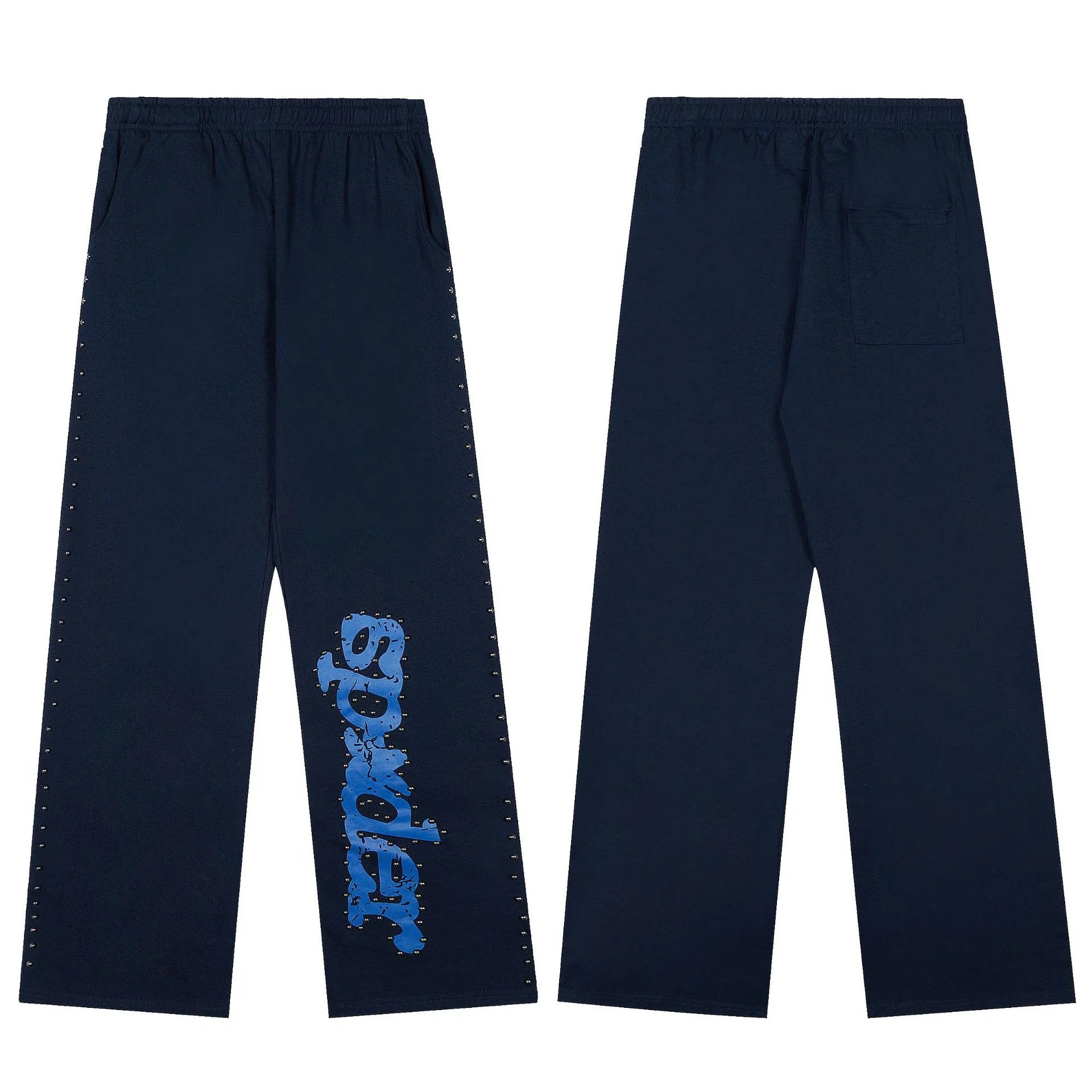 Sp5der Graphic Print Hoodie — 7757 Pants