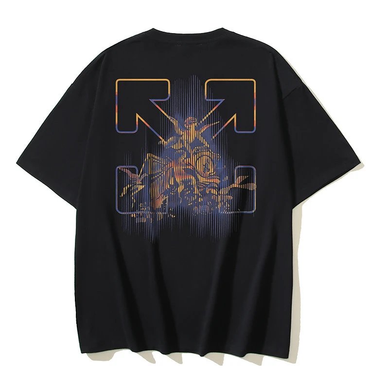 Off-White T-Shirts Logo Print — 1192 black