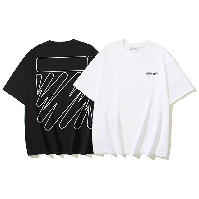 Off-White T-Shirts Short-Sleeve Logo Graphic T-Shirt product detail image 4