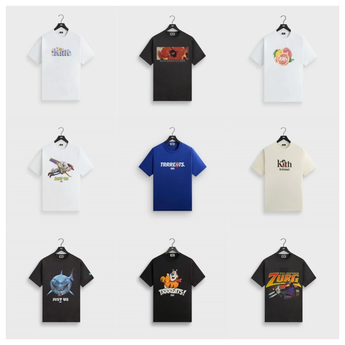 Kith T-Shirts Various Colors and Designs