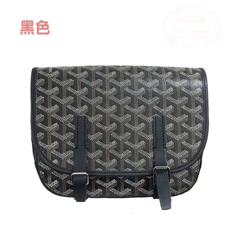 Goyard Handbags Mini Saigon Wooden-Handle Bag — Black messenger bag