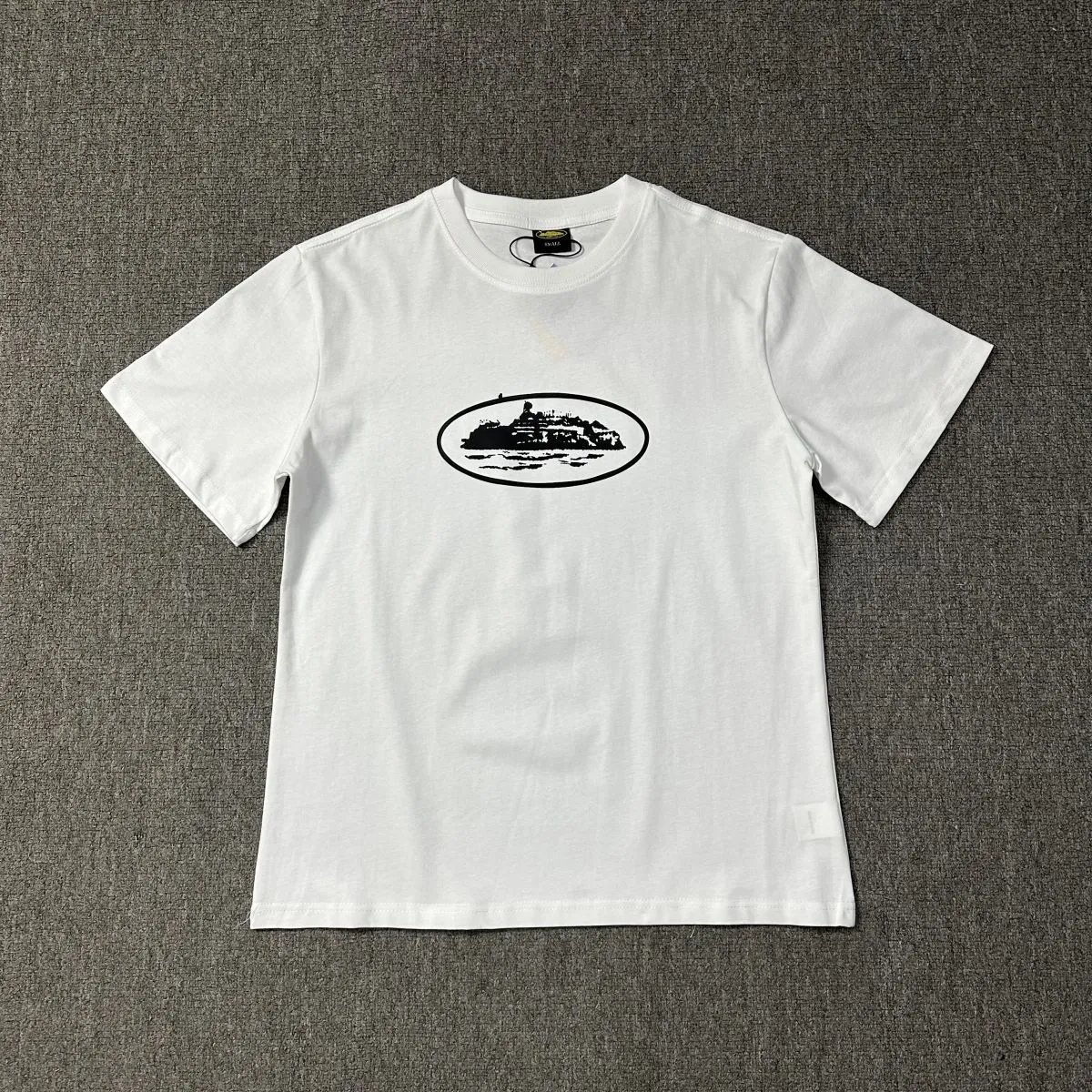 Corteiz T-Shirts Graphic Print — 3207 White
