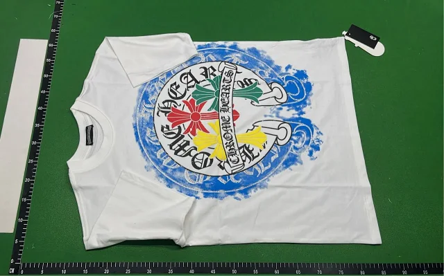 Chrome Hearts T-Shirts Oversized graphic pocket T-shirt product detail image 4