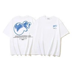 Off-White T-Shirts Logo Print — 1091 white