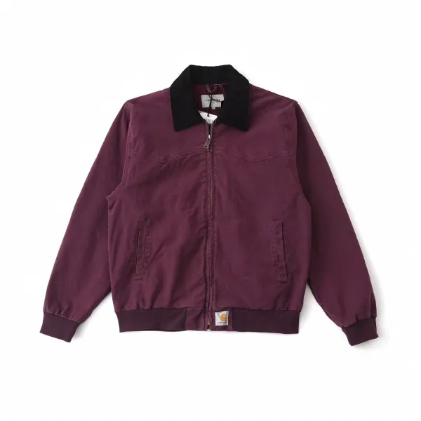 Carhartt WIP Active Jacket Burgundy Jacket - 1