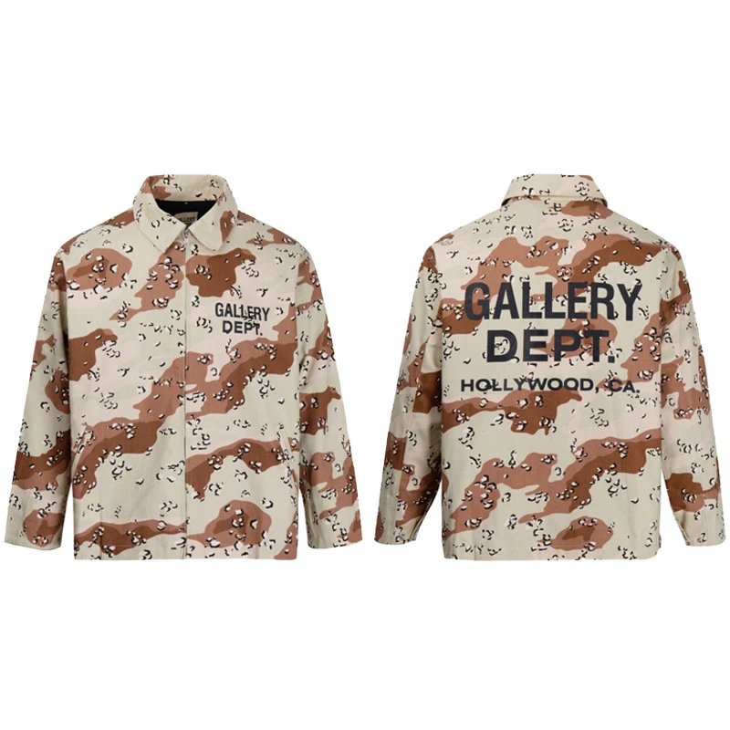 Gallery Dept. Jackets C51Z Coach Jacket — 998 Camouflage