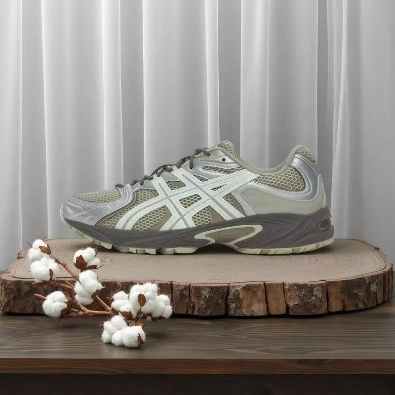 ASICS Sneakers Mesh Panel — Whitewash