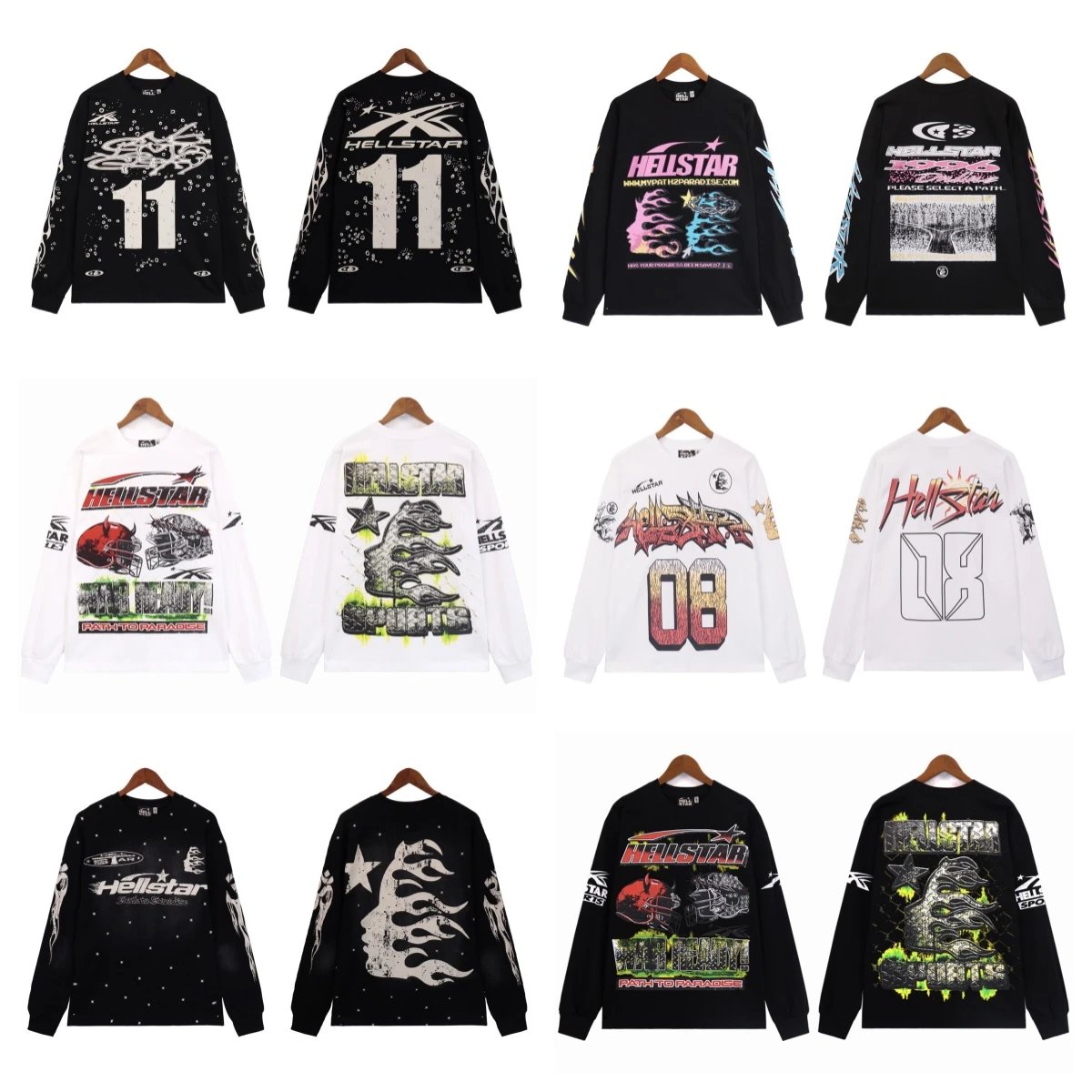Hellstar Hoodies & Sweatshirts Graphic quarter-zip sweatshirt image 2