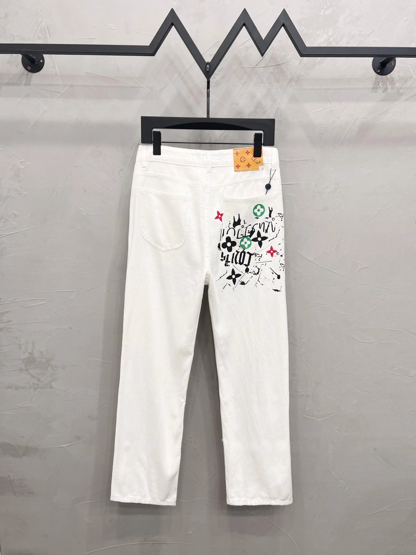 Louis Vuitton x Takashi Murakami Denim Jeans Blue - 7