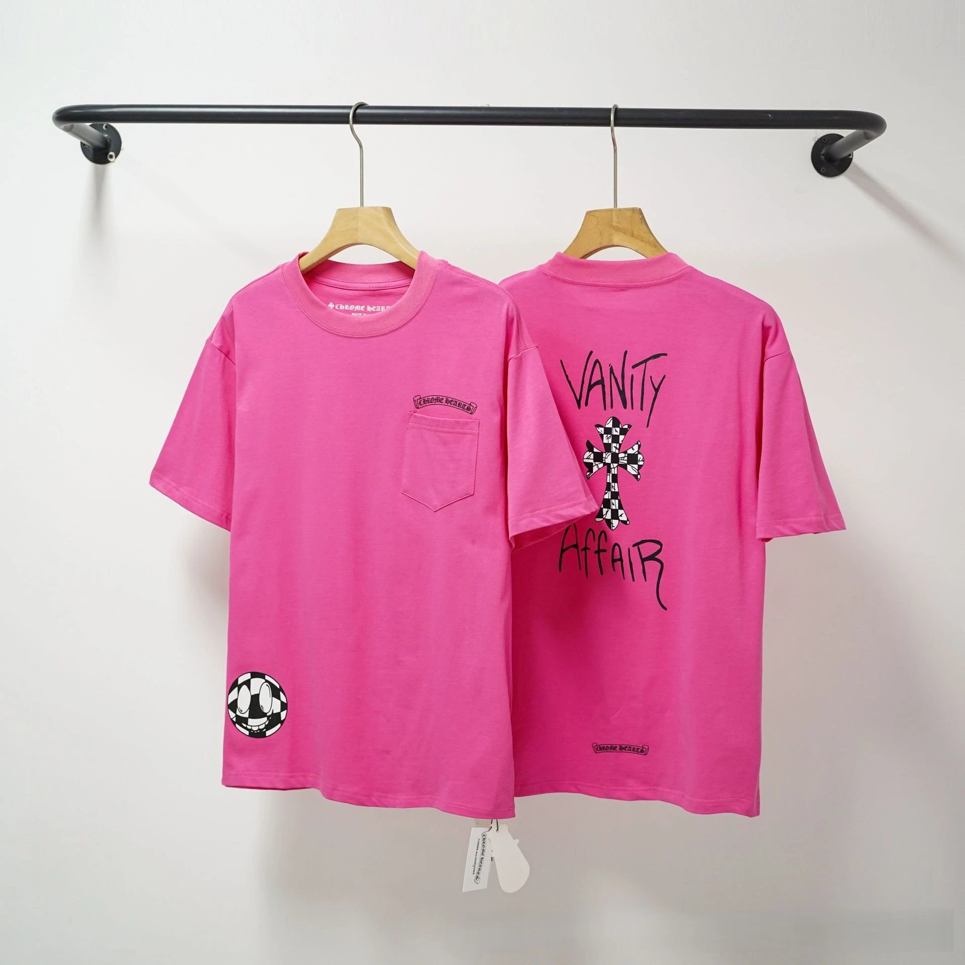 Chrome Hearts T-Shirts Oversized graphic pocket T-shirt — 15