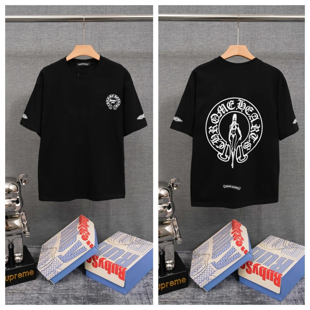 Chrome Hearts T-Shirts Cross Graphic — 18